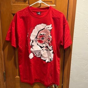 Christmas Santa T-Shirt. Red. XL.  -  3/20